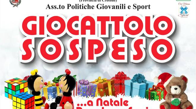 Napoli. Al Via il “Giocattolo sospeso”