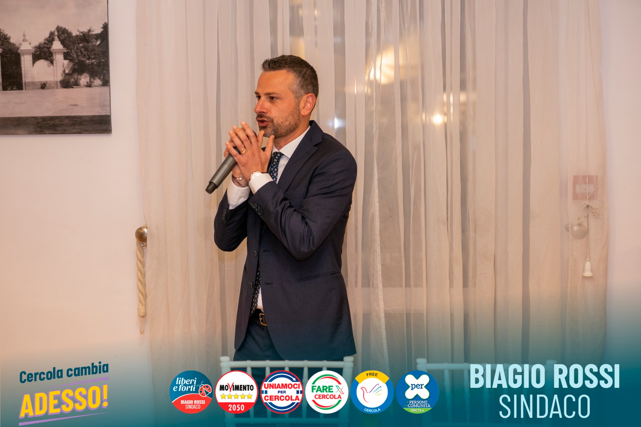 Cercola. Biagio Rossi è il nuovo sindaco, stravince al ballottaggio contro Antonio Silvano.