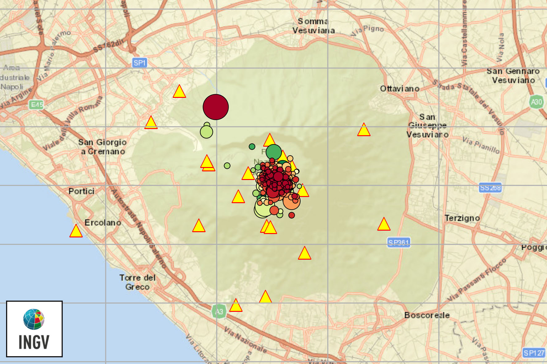 Terremoto 11 marzo. Osservatorio Vesuviano: non registrate anomalie per lo stato dinamico del Vulcano. Quello di ieri evento raro, l’ultimo di tale intensità risale al 1999