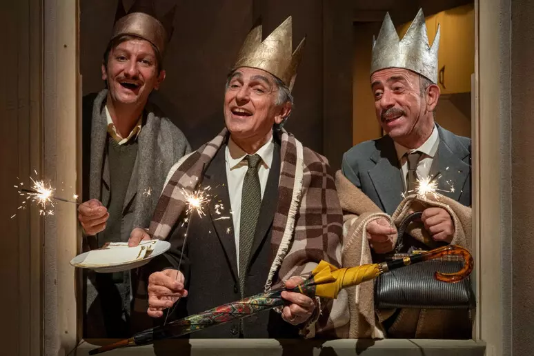 ‘Natale in Casa Cupiello’, Vincenzo Salemme in diretta su Rai Uno il 26 dicembre. Dal palco dell’Auditorium della Rai di Napoli