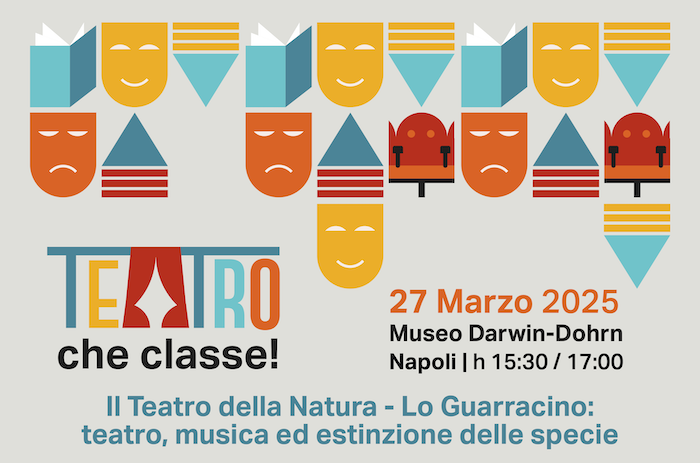 Il Teatro Della Natura – lo Guarracino: Teatro, Musica ed Estinzione della Specie 18 febbraio e 27 marzo | Stazione Zoologica Darwin-Dohrn di Napoli
