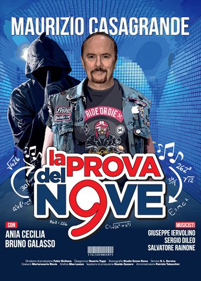 Napoli. Maurizio Casagrande in scena al Teatro Cilea  con lo spettacolo “La Prova del Nove”, dal 6 marzo