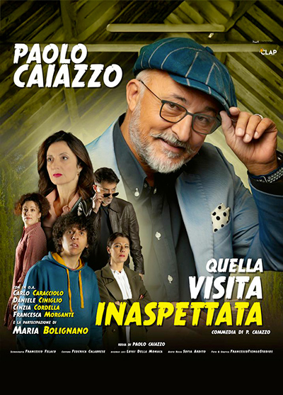 Napoli. Paolo Caiazzo torna in scena al Teatro Cilea con “Quella visita inaspettata”: una commedia tra etica, follia e il fascino del male