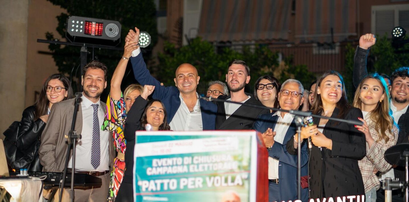 Parata di parlamentari e consiglieri regionali domani a Piazzale Padre Pio per  la chiusura della  campagna elettorale del candidato sindaco Giuliano Di Costanzo (Patto per Volla). Arrivano anche Sandro Ruotolo e Marco Sarracino del PD