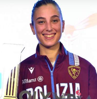 Mariella Viale, la sciabolatrice sansebastianese, convocata in nazionale per i mondiali di scherma. Si terranno a fine luglio aTbilisi