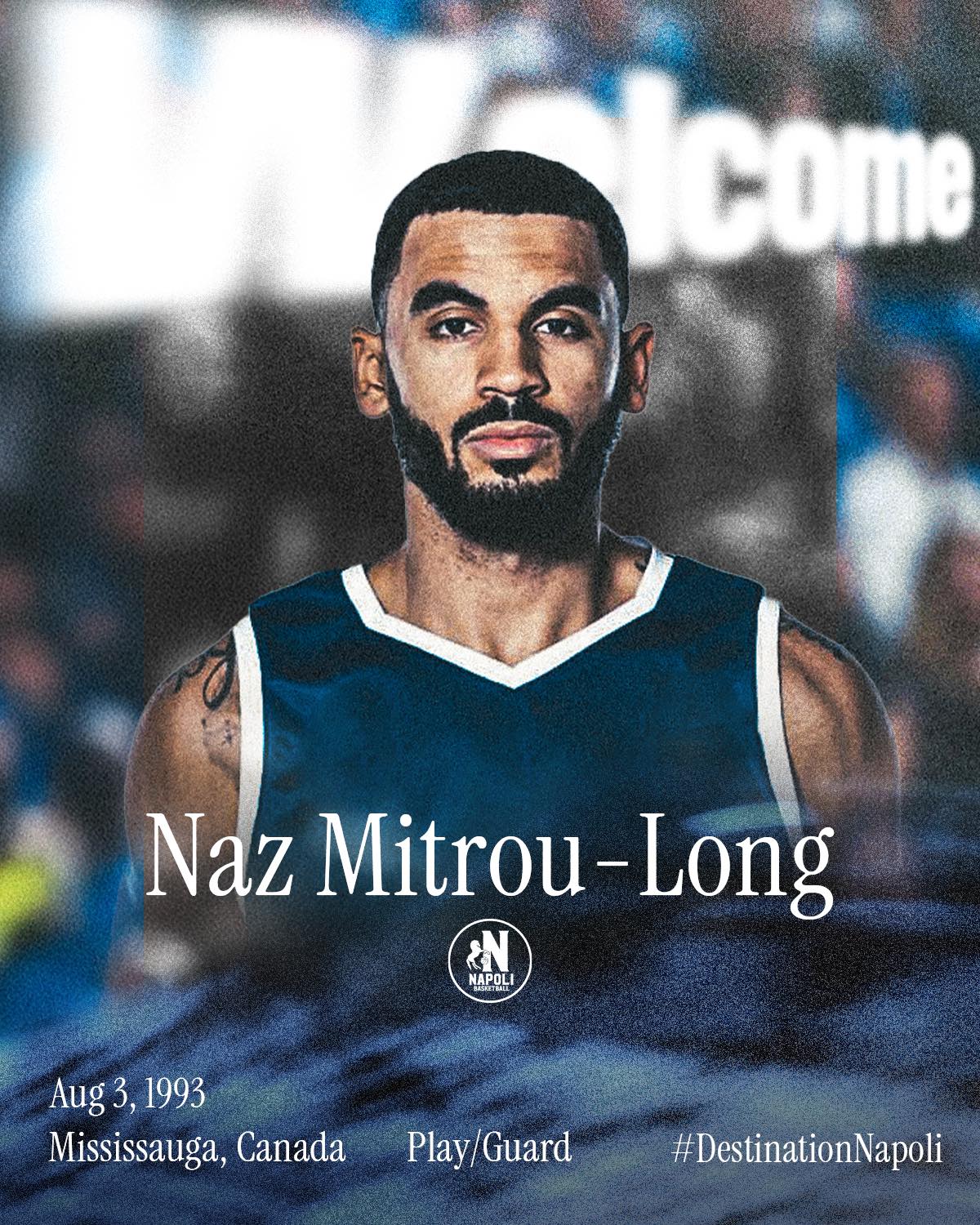 Napoli Basket. Gran colpo di fine mercato, arriva Naz Mitrou-Long