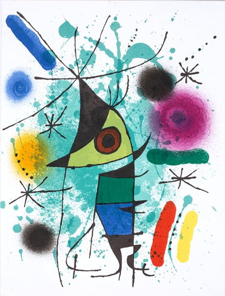 Napoli.  Joan Miró celebra il Natale alla basilica della Pietrasanta