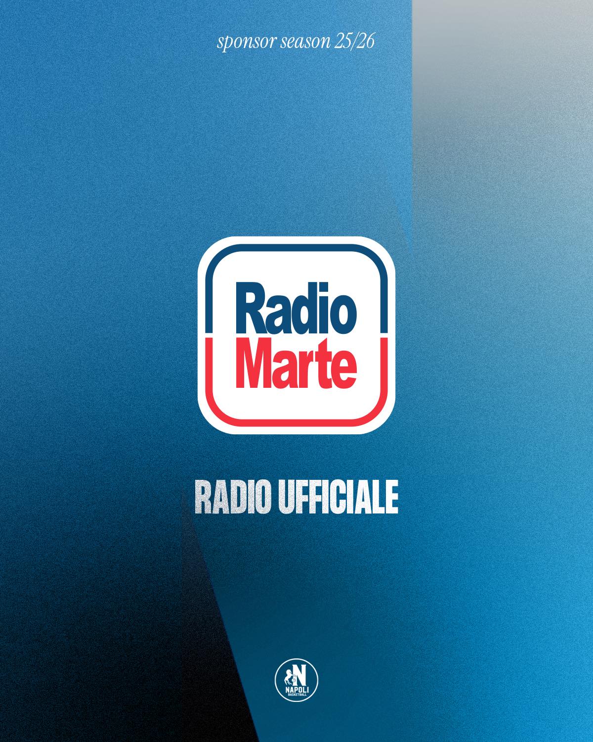Radio Marte diventa la ‘Radio Ufficiale’ del Napoli Basket
