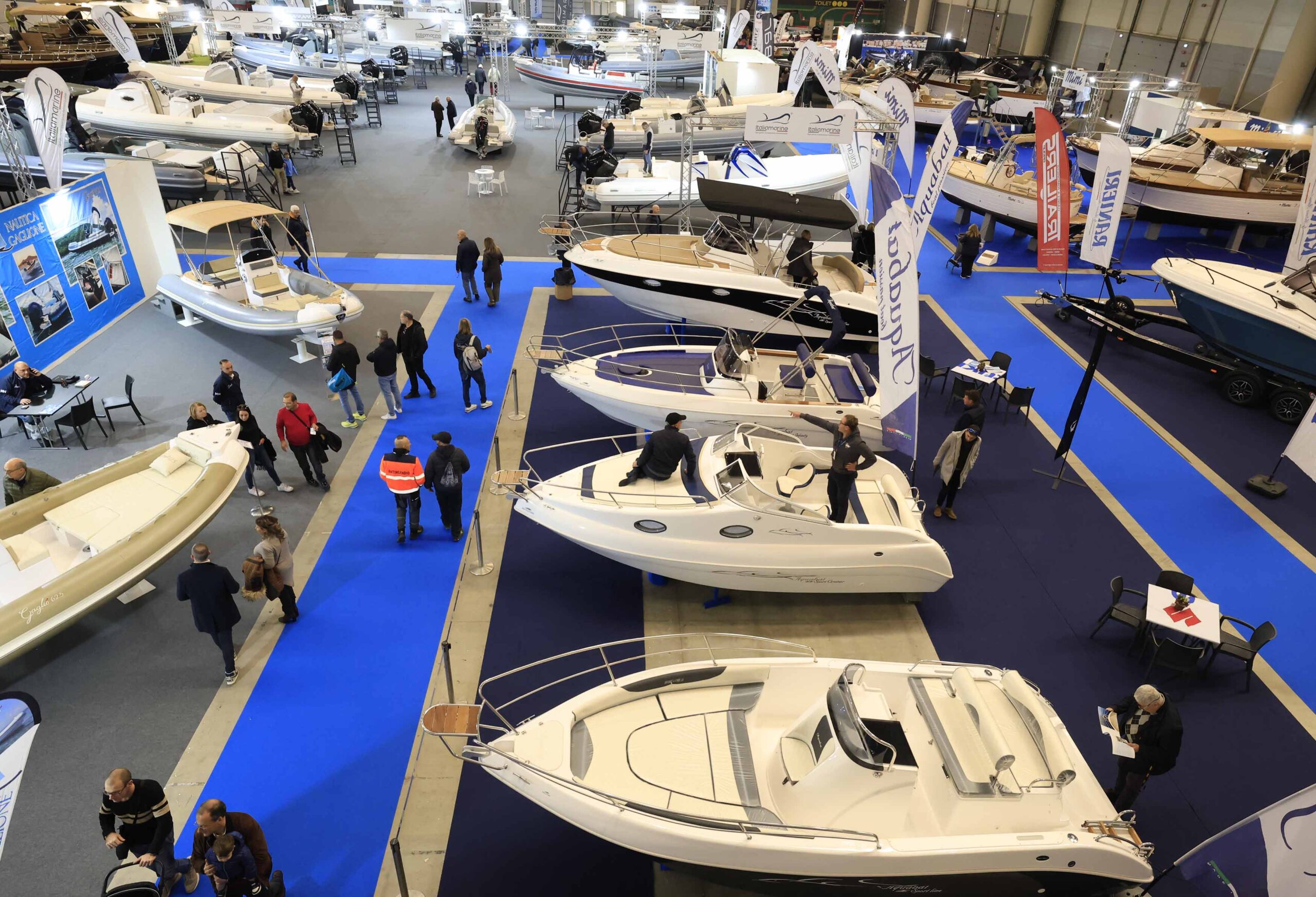 Roma pronta ad ospitare il Salone Nautico Internazionale. A Fiera Roma, dal 6 al 14 dicembre, oltre 100 imbarcazioni
