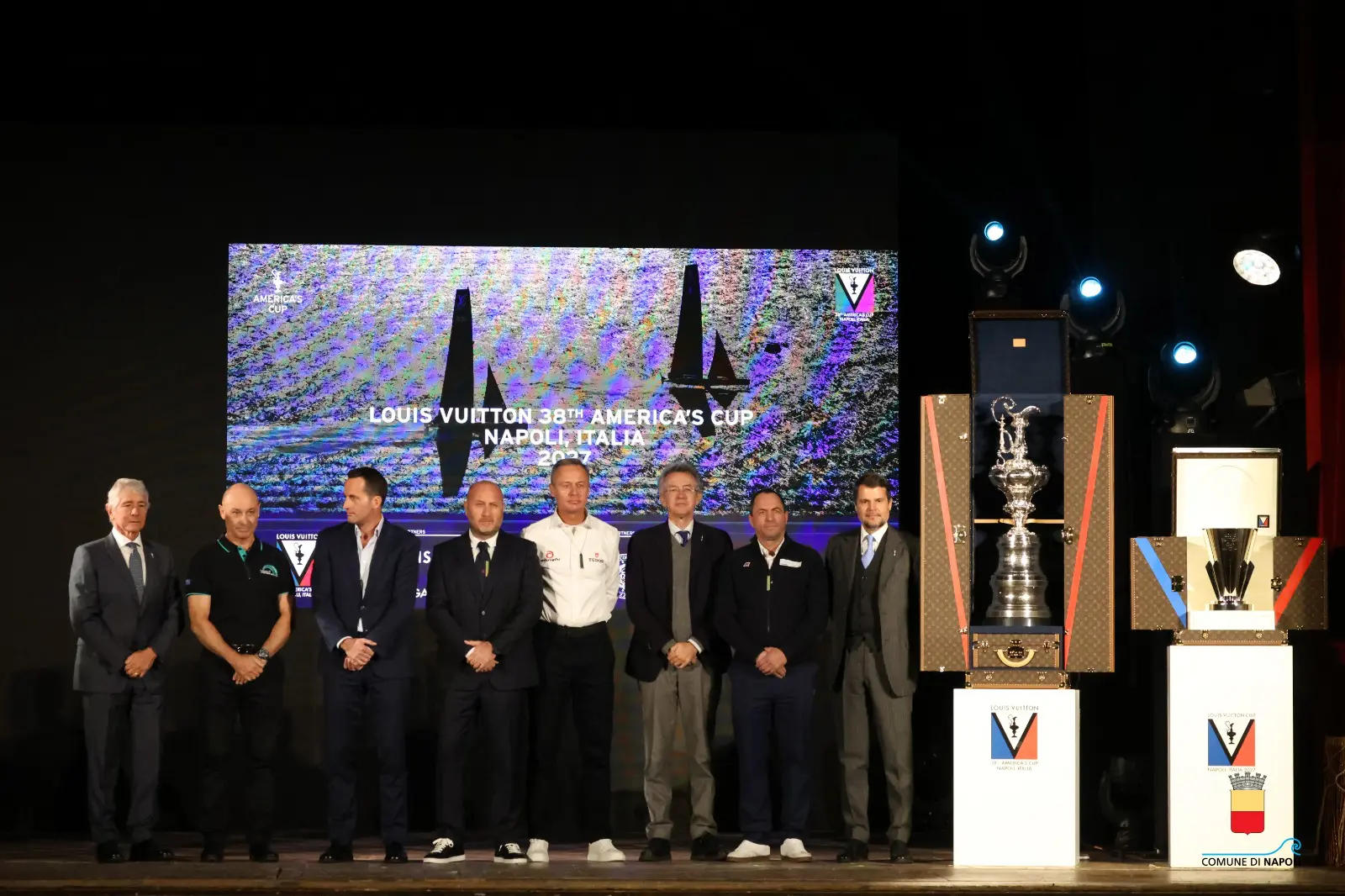 Napoli capitale della vela:   a Palazzo Reale presentazione ufficiale della America’s Cup Partnership (ACP) insieme ai team fondatori