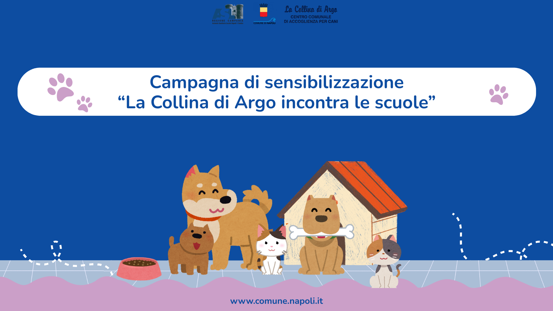 Napoli. Parte la campagna di sensibilizzazione “La Collina di Argo incontra le scuole”