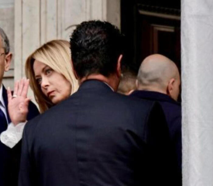 Nola. Giorgia Meloni  è stata ai funerali del piccolo Domenico
